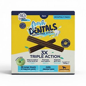 FRESH DENTAL GRAIN FREE STICKS 720 g